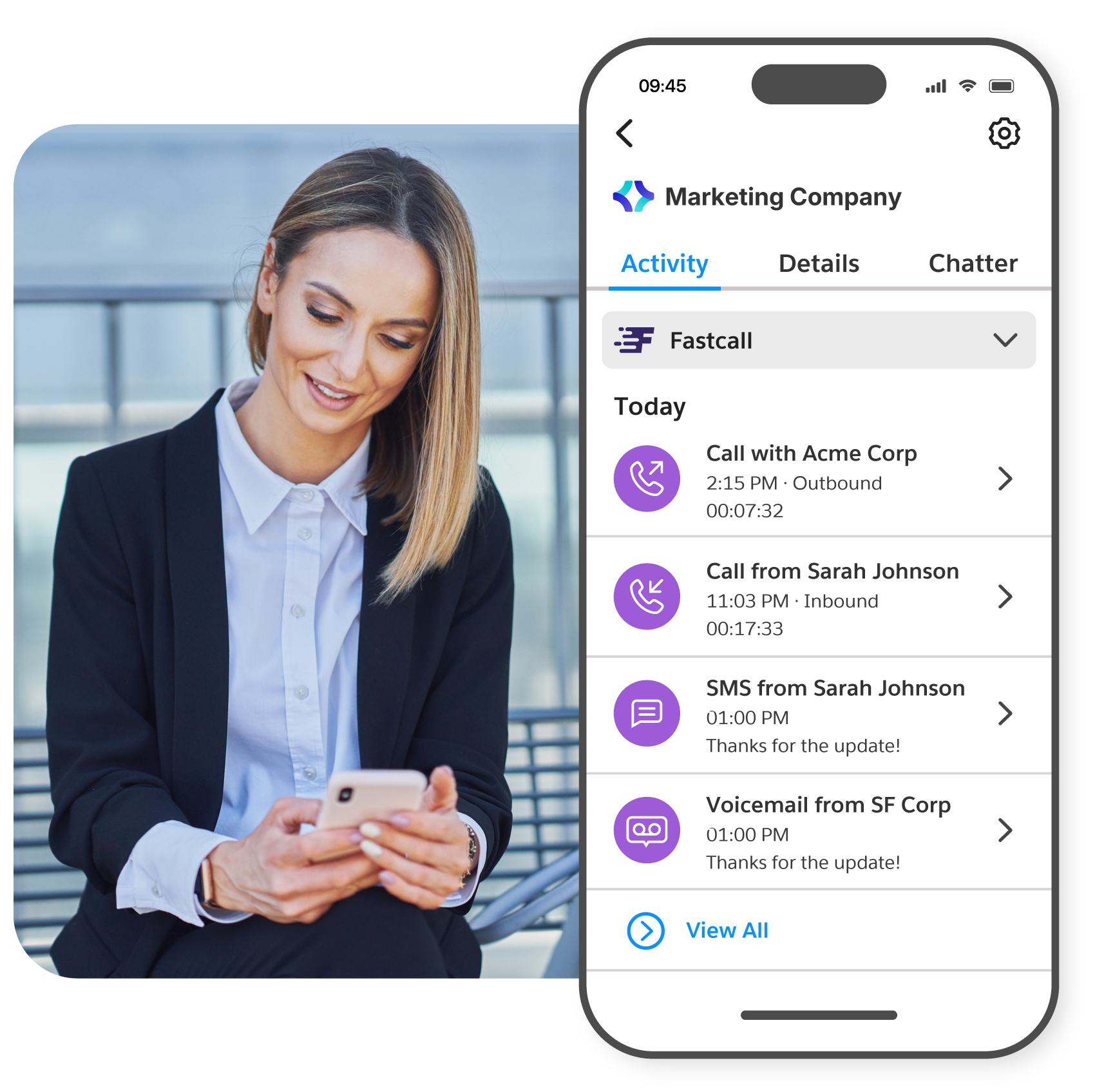 Fastcall Mobile App Messaging